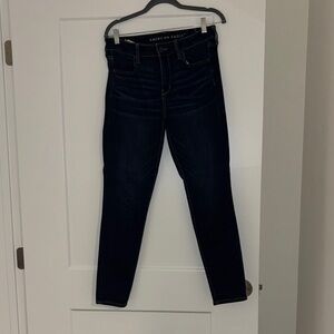 American Eagle Outfitters Women's Navy Skinny Jeans